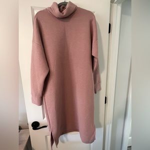 Pink Sweater Dress M